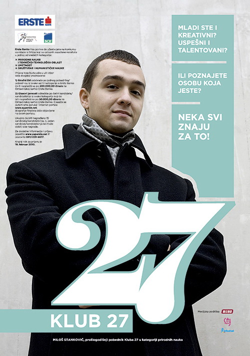Klub27 - plakat